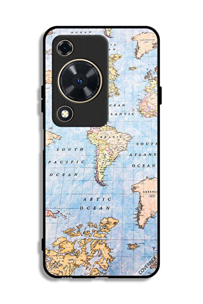 Covernex Huawei Enjoy 70 Protective Case Cover World Map