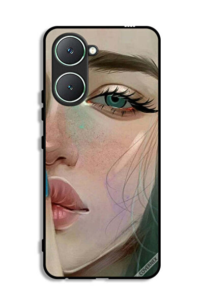 Covernex غطاء حماية لهاتف Vivo Y03 4G، ششش، إنها حزينة