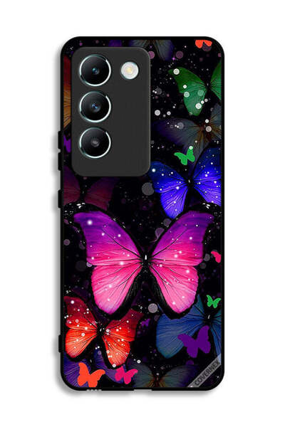 Covernex غطاء حماية بتصميم فراشات لهاتف Vivo V30 Lite 4G