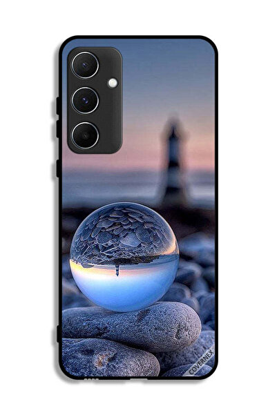 Covernex غطاء حماية لهاتف سامسونج جالاكسي A55 5G، تصوير رائع للطبيعة في زجاج ...