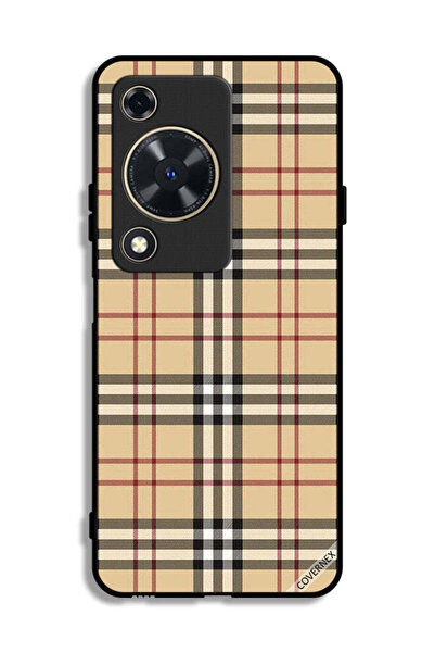 Covernex غطاء حماية لهاتف هواوي إنجوي 70 بنمط خطوط على القماش