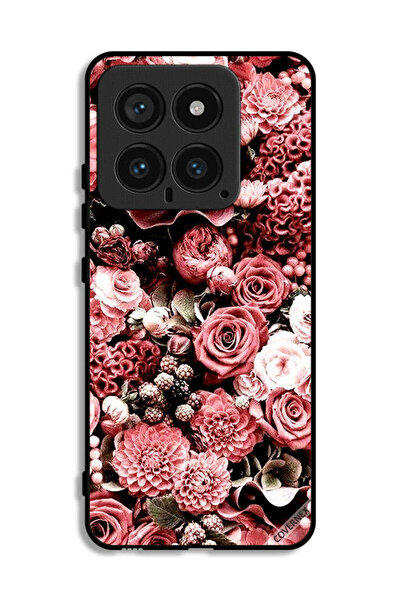 Covernex Xiaomi 14 Protective Case Cover Peach Roses