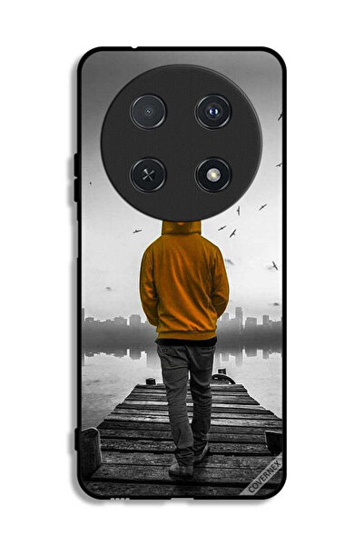 Covernex غطاء حماية لهاتف هواوي نوفا 12i بتصميم فتى حزين يمشي