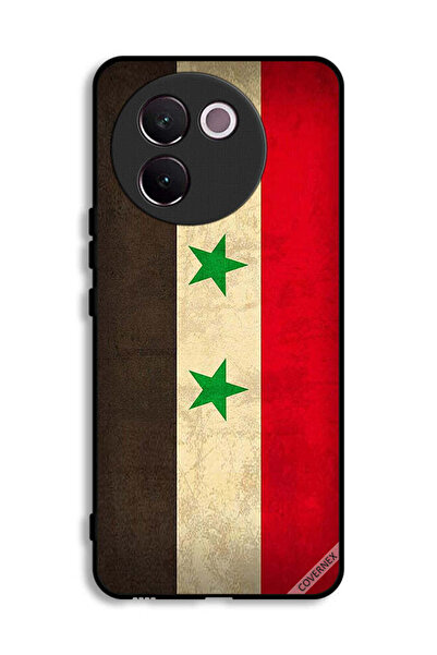 Covernex غطاء حماية فيفو V30e 5G بعلم سوريا