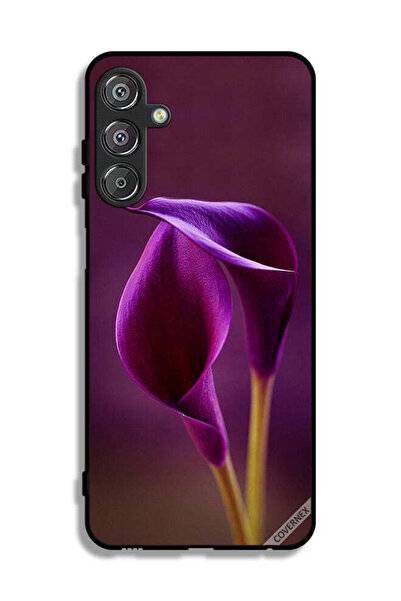 Covernex غطاء حماية لهاتف سامسونج جالاكسي F15 5G بنقشة زهرتين جميلتين