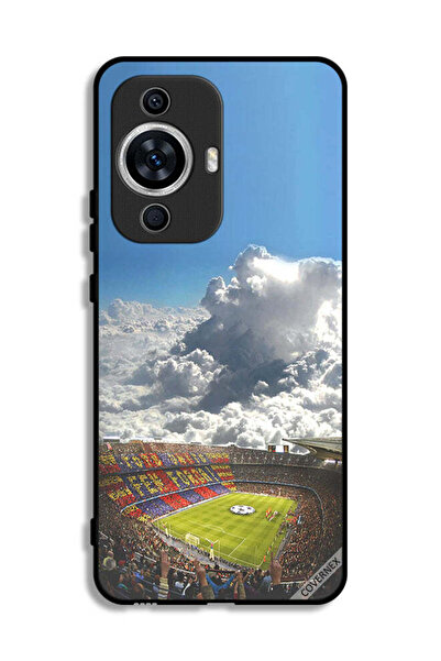 Covernex غطاء حماية لهاتف هواوي نوفا 12 لايت بتصميم ملعب كرة قدم
