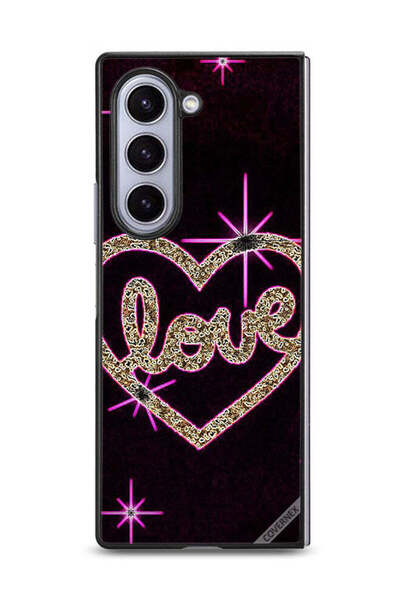 Covernex غطاء حماية لهاتف سامسونج جالاكسي زد فولد 6 - قلب الحب