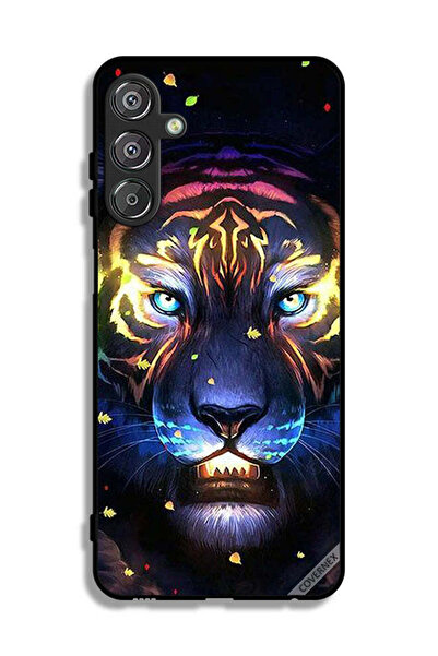 Covernex غطاء حماية لهاتف سامسونج جالاكسي M15 5G بمشبك فني على شكل أسد