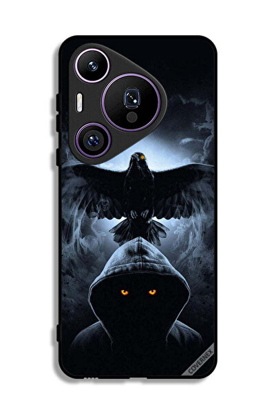 Covernex غطاء حماية لهاتف هواوي بيورا 70 برو بتصميم النسر