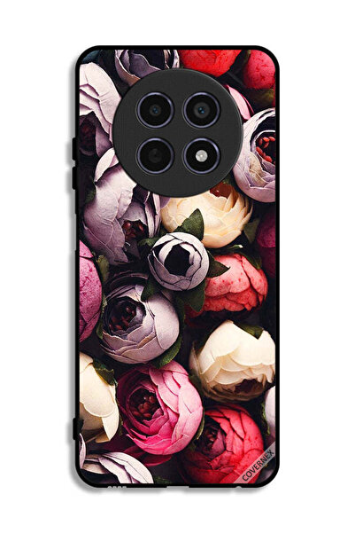 Covernex غطاء حماية لجهاز Realme 12 5G بلون وردي داكن مخروطي