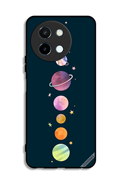 Covernex غطاء حماية لجهاز Vivo Y38 5G بنقشة الفضاء والنجوم