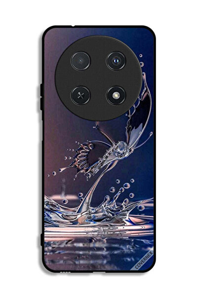 Covernex غطاء حماية لهاتف هواوي نوفا 12i بتصميم قطرات الماء والفراشة