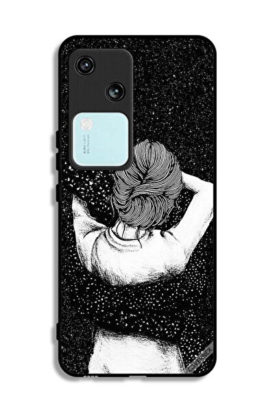 Covernex غطاء حماية لهاتف Vivo V30 5G برسومات فتاة الخربشة الليلية