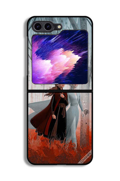 Covernex غطاء حماية لهاتف سامسونج جالاكسي زد فليب 6 - أخوات فروزن