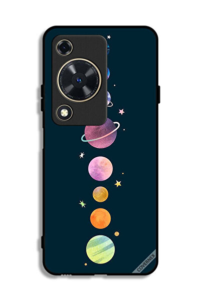 Covernex غطاء حماية لهاتف هواوي إنجوي 70 - الفضاء والنجوم