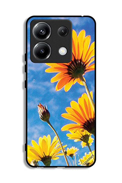 Covernex غطاء حماية لهاتف شاومي ريدمي نوت 13 برو 5G، زهور عباد الشمس