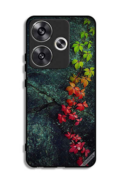 Covernex غطاء حماية لهاتف Xiaomi Redmi Turbo 3 5G بأوراق جميلة