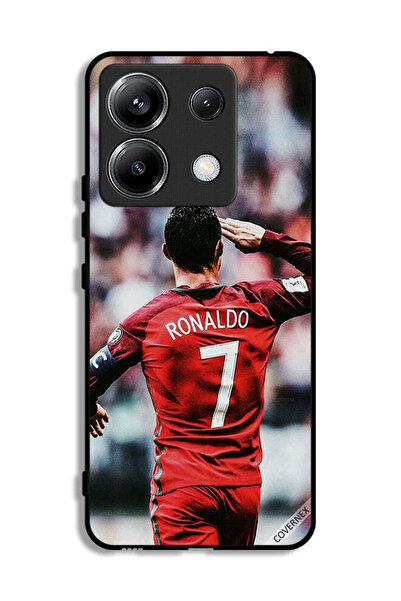 Covernex غطاء حماية لهاتف Xiaomi Poco X6 5G بتصميم تحية رونالدو للجمهور