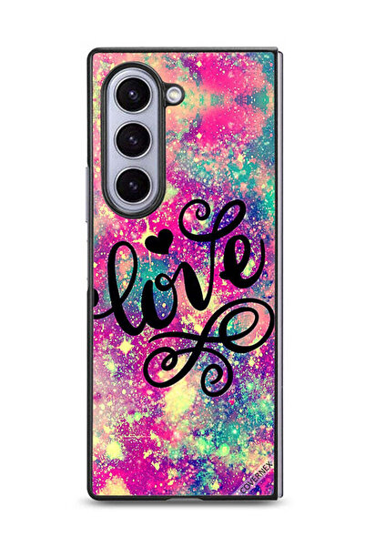 Covernex غطاء حماية لهاتف Samsung Galaxy Z Fold6 بخلفية Love Sparks