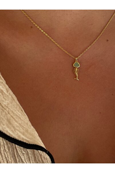 Sade Accessory Balık Detaylı Kolye