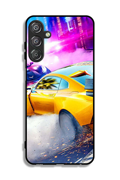 Covernex غطاء حماية لهاتف سامسونج جالاكسي F15 5G بتصميم سيارة سباق