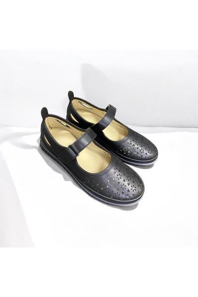 Desimod Balerini pentru femei, talpă anti-alunecare, perforată, ușoare, confortabile, elegante, pantofi de zi cu zi pentru birou