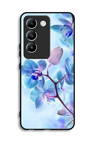 Covernex غطاء حماية لهاتف Vivo Y100 4G بنقشة زهور الأوركيد