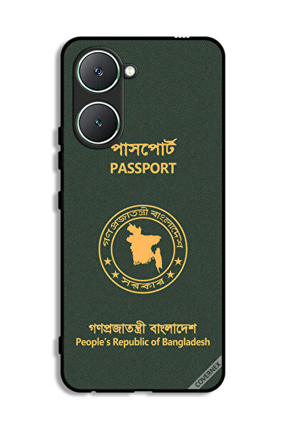 Covernex غطاء حماية لهاتف Vivo Y03 4G بطبعة جواز سفر بنغلاديش