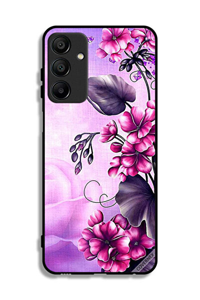 Covernex غطاء حماية لهاتف Samsung Galaxy A15 4G بخلفية زهور رومانسية