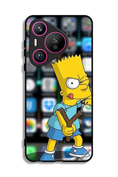 Covernex غطاء حماية لهاتف هواوي بيورا 70 برسومات كرتونية غاضبة