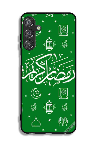 Covernex غطاء حماية لهاتف سامسونج جالاكسي F15 5G - رمضان كريم - أخضر