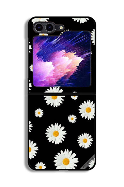 Covernex غطاء حماية لهاتف Samsung Galaxy Z Flip6 بتصميم زهور الشمس الصغيرة