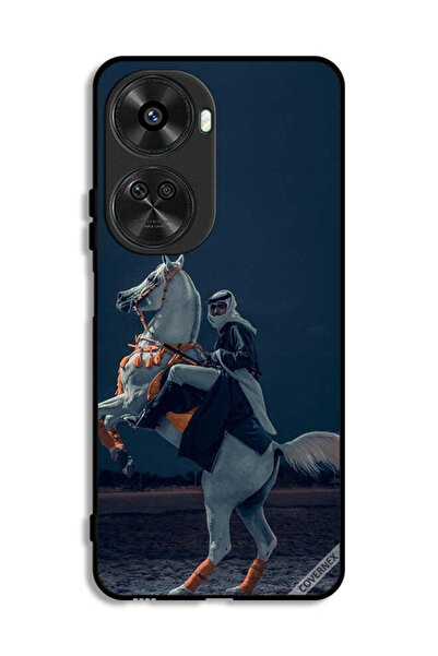 Covernex غطاء حماية لهاتف هواوي نوفا 11 SE - شاب على حصان