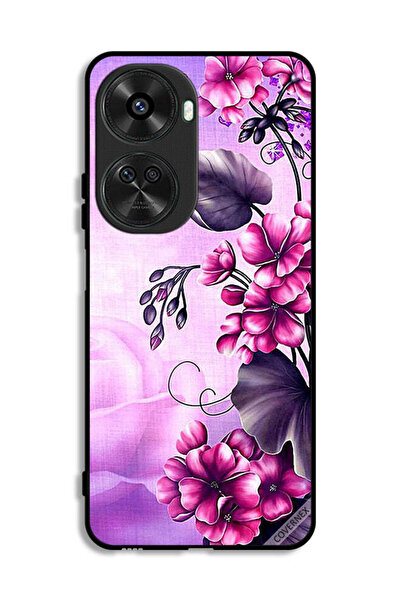 Covernex غطاء حماية لهاتف هواوي نوفا 11 SE بخلفية زهور رومانسية