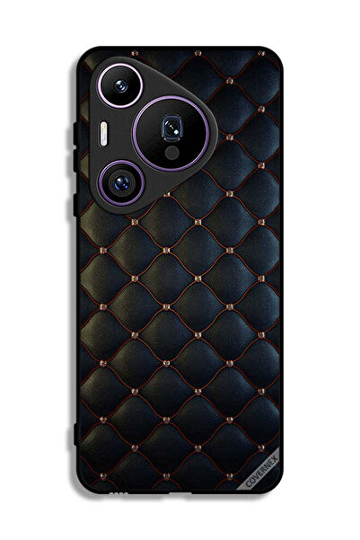 Covernex غطاء حماية لهاتف هواوي بيورا 70 برو بنقشة دبابيس على القماش