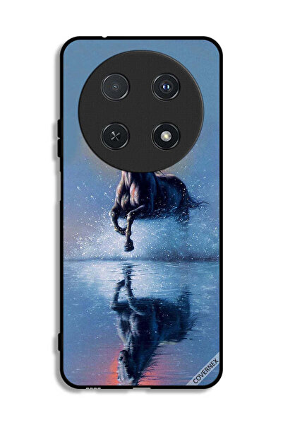 Covernex غطاء حماية لهاتف هواوي نوفا 12i بتصميم حصان يركض في الماء