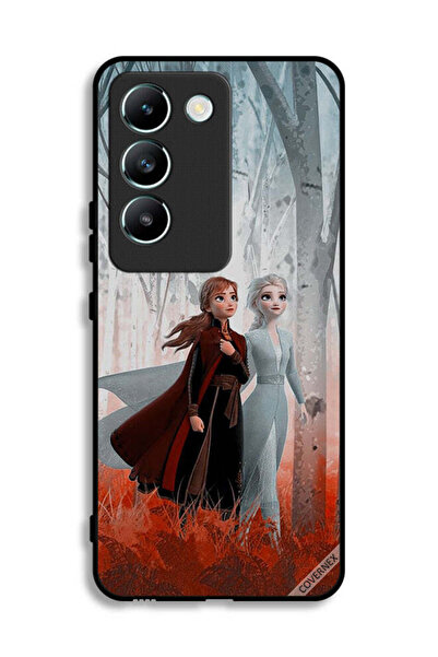Covernex غطاء حماية لهاتف Vivo Y100 4G بنقشة Frozen Sisters