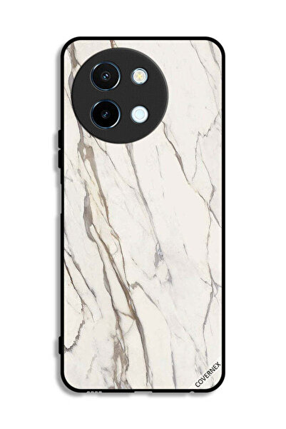 Covernex غطاء حماية لهاتف Vivo Y38 5G بتصميم رخامي