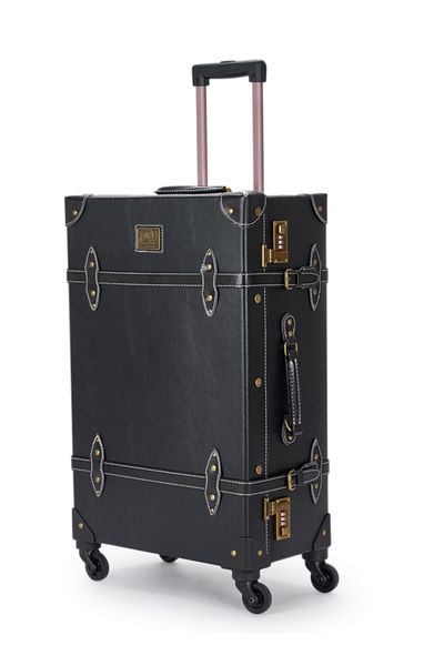 LİMRA Limra Classic Leather One-Piece Large 28-Inch Luggage