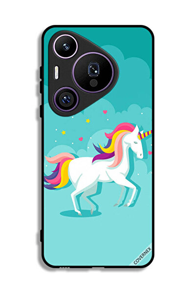 Covernex غطاء حماية لهاتف هواوي بيورا 70 برو بتصميم وحيد القرن