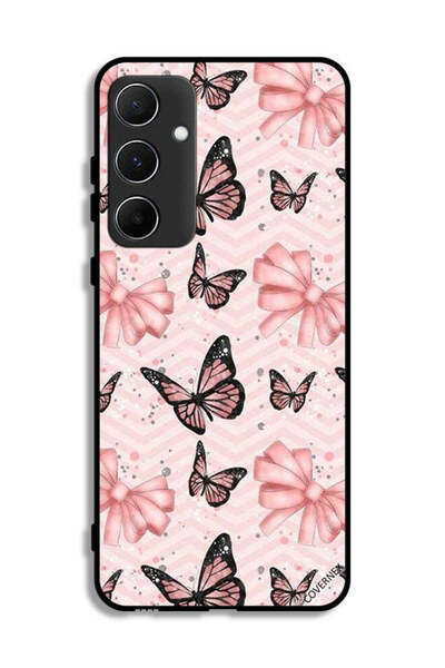 Covernex غطاء حماية لهاتف سامسونج جالاكسي A55 5G بخلفية فراشات