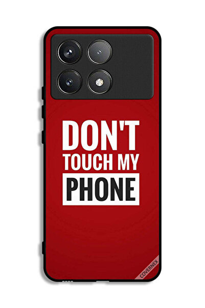 Covernex جراب حماية لهاتف Xiaomi Poco F6 Pro، لا تلمس هاتفي