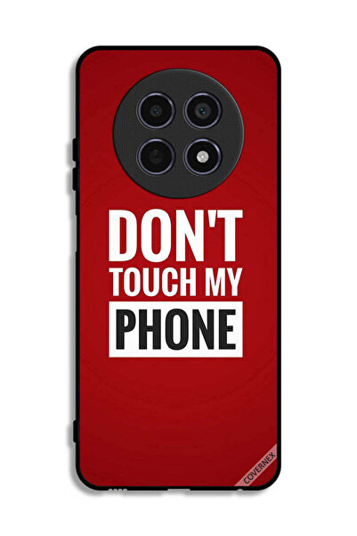 Covernex غطاء حماية لهاتف Realme 12x 5G بعبارة "لا تلمس هاتفي"