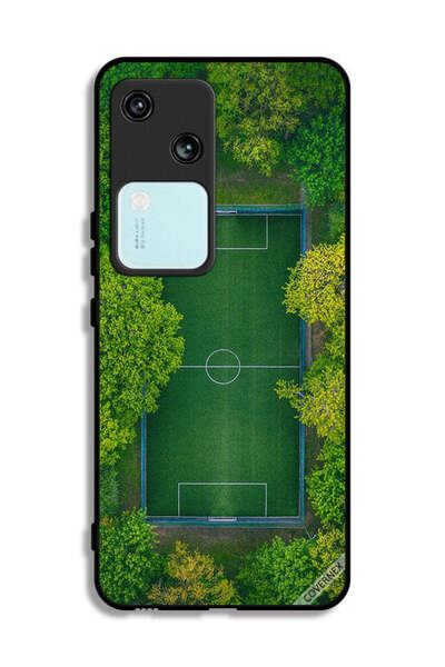 Covernex غطاء حماية لهاتف Vivo V30 5G بتصميم ملعب كرة قدم
