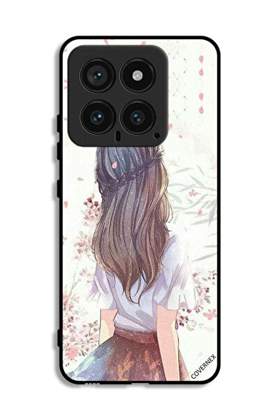 Covernex غطاء حماية لهاتف شاومي 14 بطبعة فتاة لطيفة في تفكير عميق