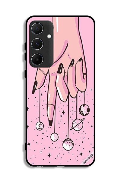 Covernex غطاء حماية لهاتف سامسونج جالاكسي A55 5G مزين برسومات كواكب معلقة على...