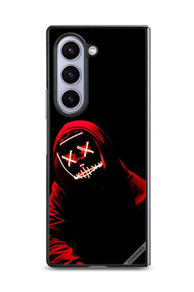 Covernex غطاء حماية لهاتف سامسونج جالاكسي زد فولد 6، قناع الهالوين