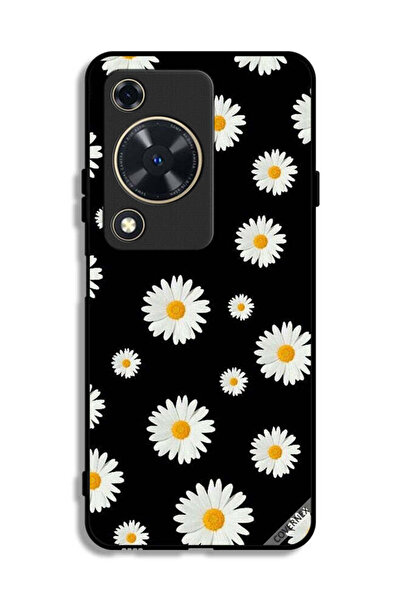 Covernex غطاء حماية لهاتف هواوي إنجوي 70 بتصميم زهور الشمس الصغيرة