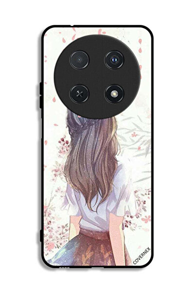 Covernex غطاء حماية لهاتف هواوي نوفا 12i - فتاة لطيفة في تفكير عميق