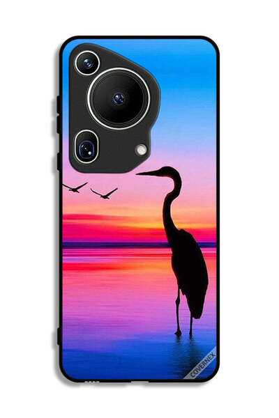 Covernex غطاء حماية فائق لهاتف هواوي بيورا 70 - شوك وطيور
